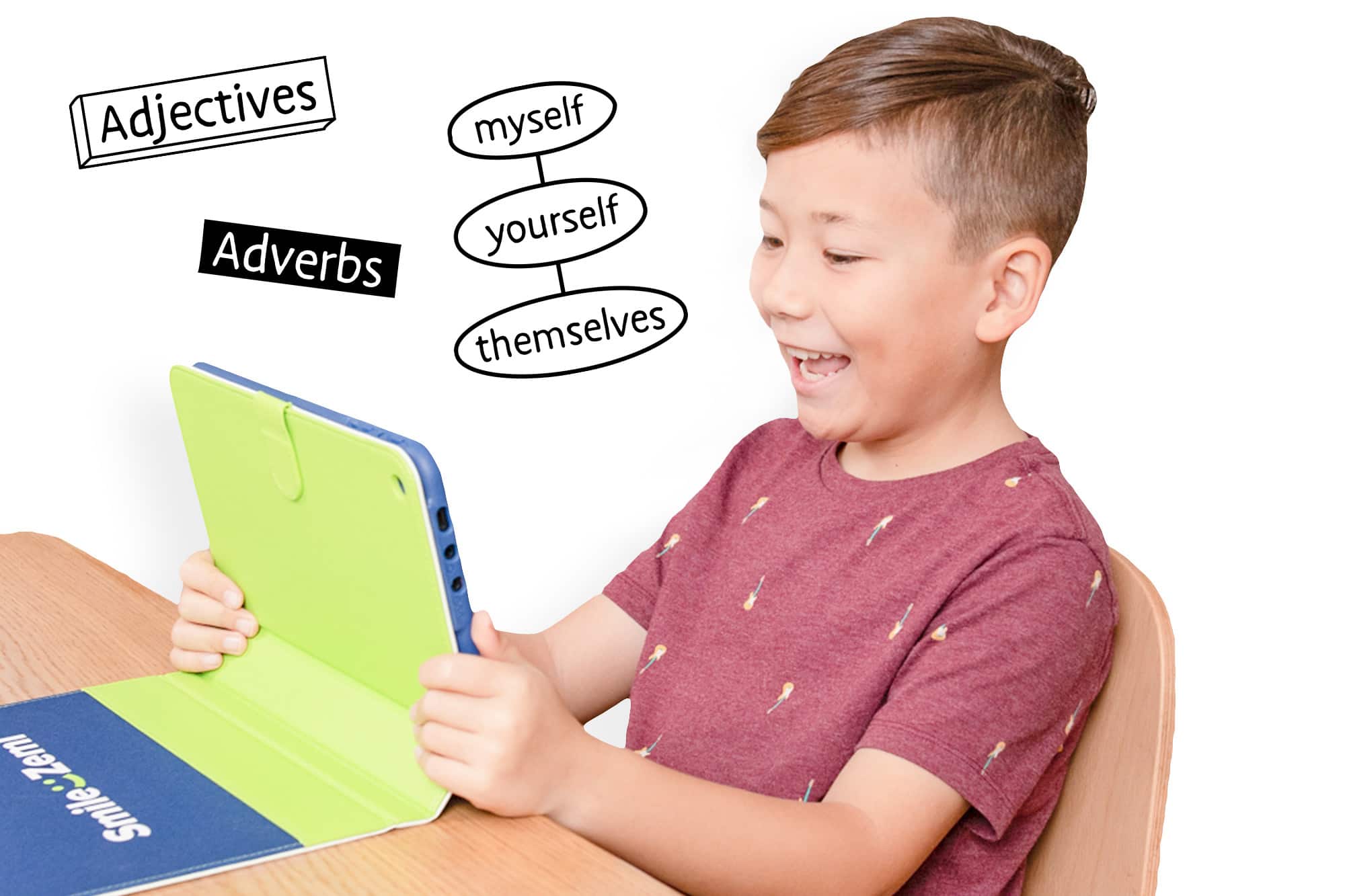 Children learning Grade 2 ELA