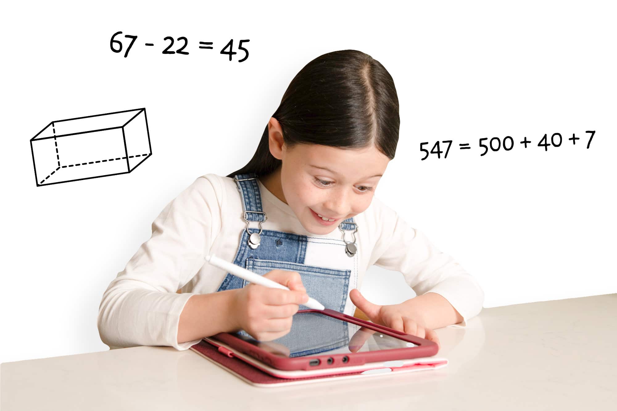 Children learning Grade 2 Math