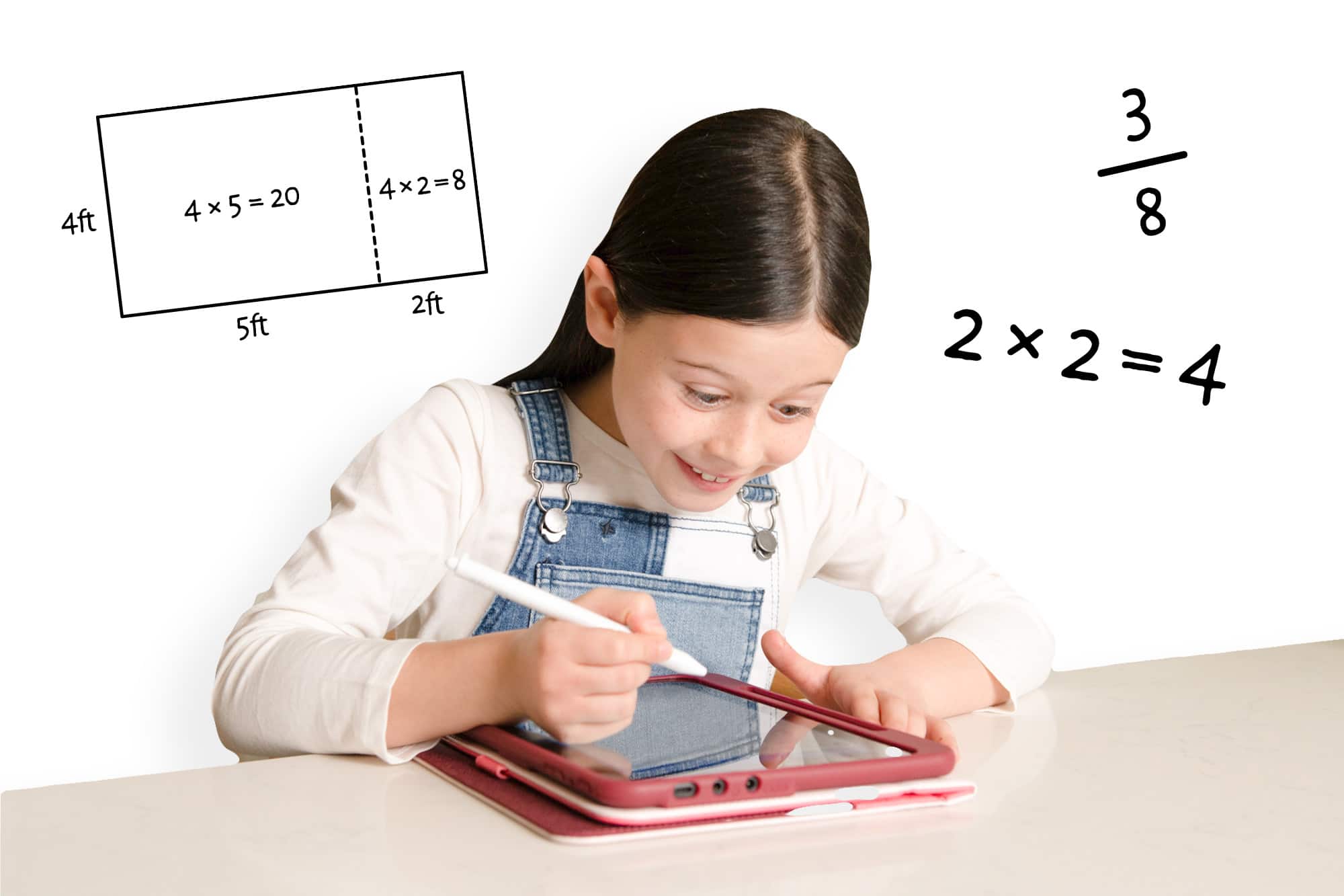 Children learning Grade 3 Math