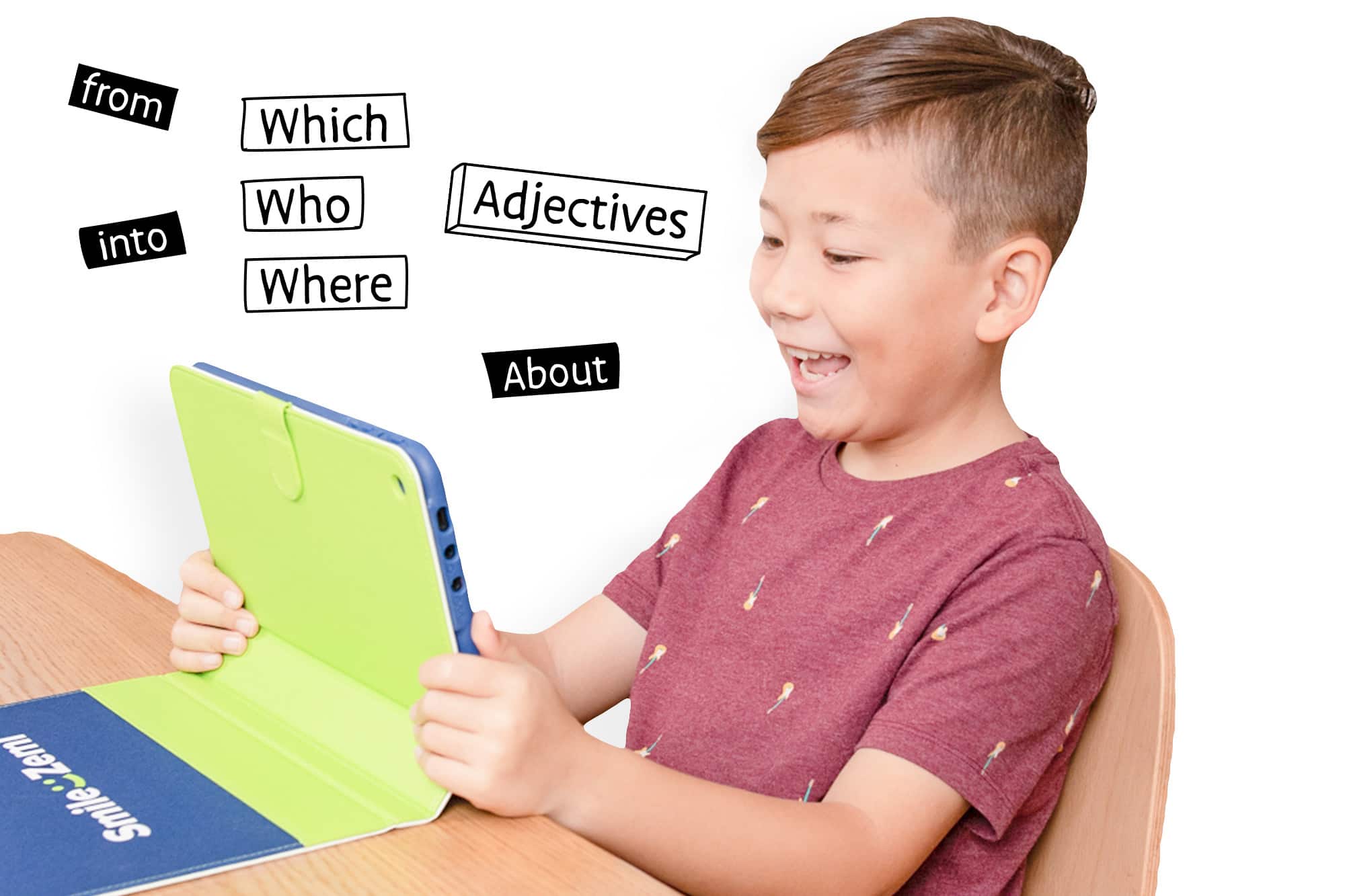 Children learning Grade 4 ELA