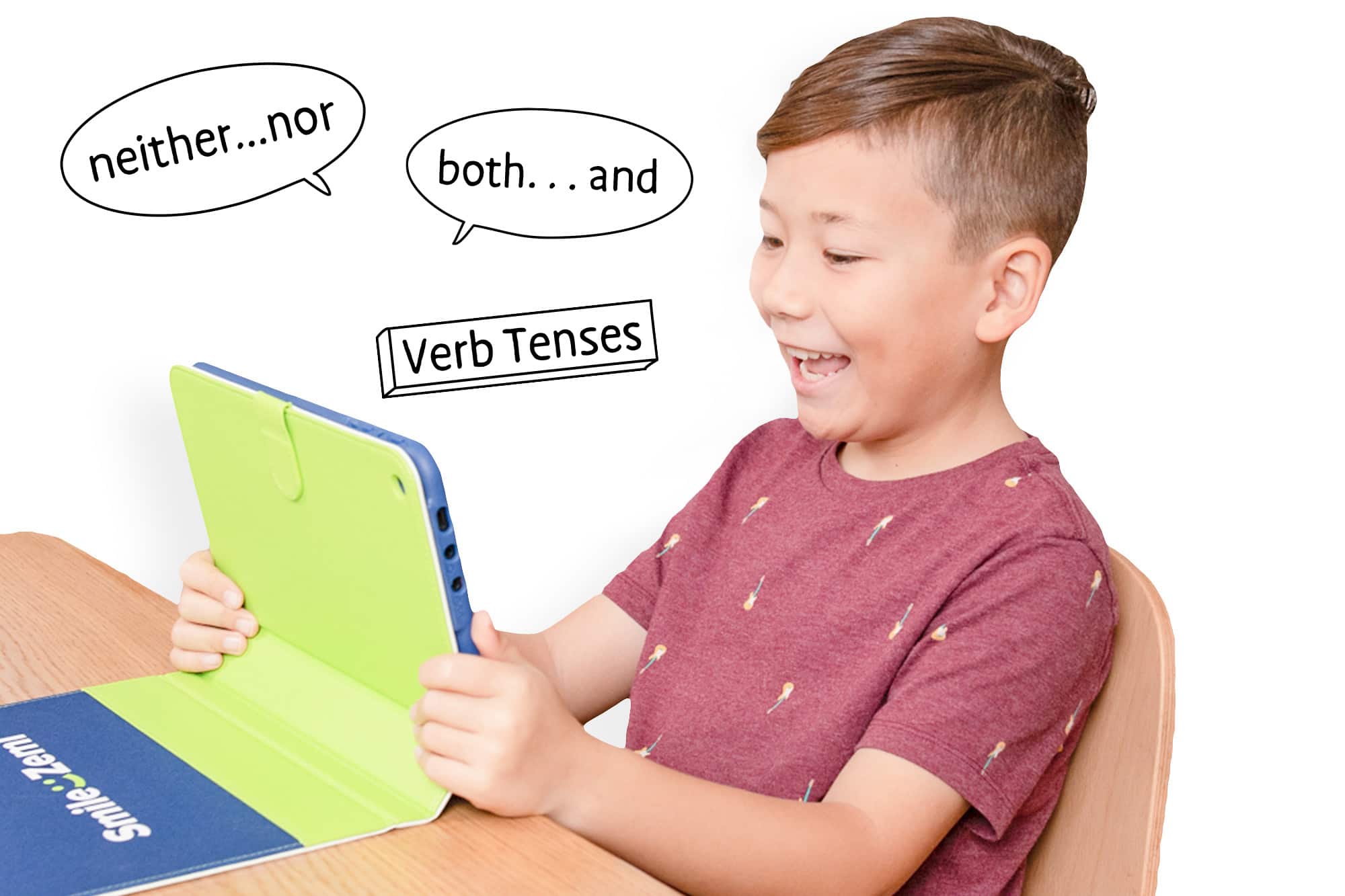 Children learning Grade 5 ELA