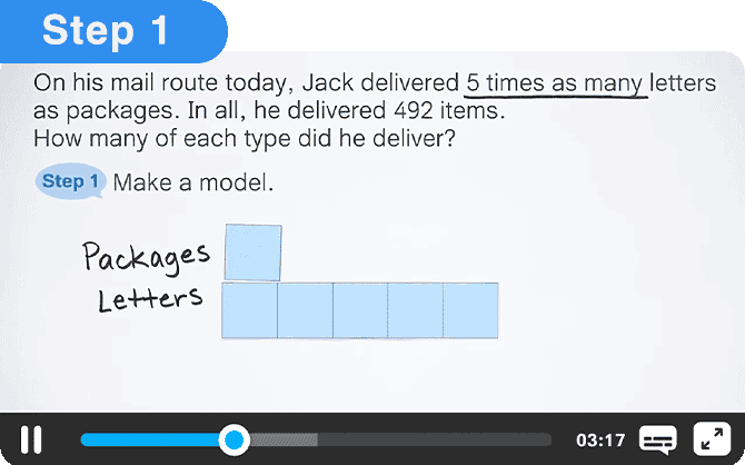 Multiplication and Division Word Problems: Step1