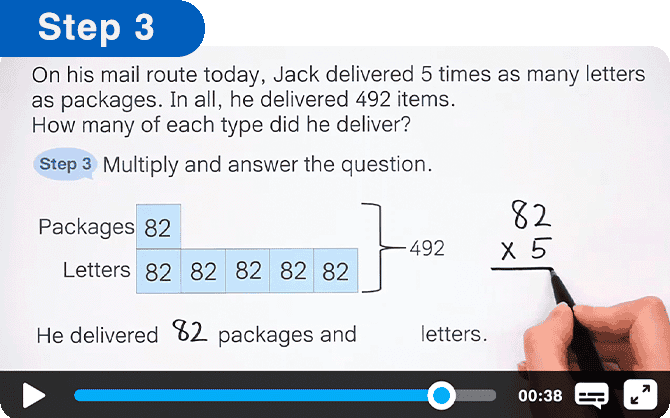 Multiplication and Division Word Problems: Step3