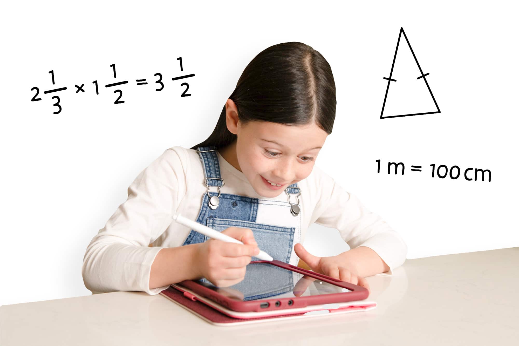 Children learning Grade 5 Math