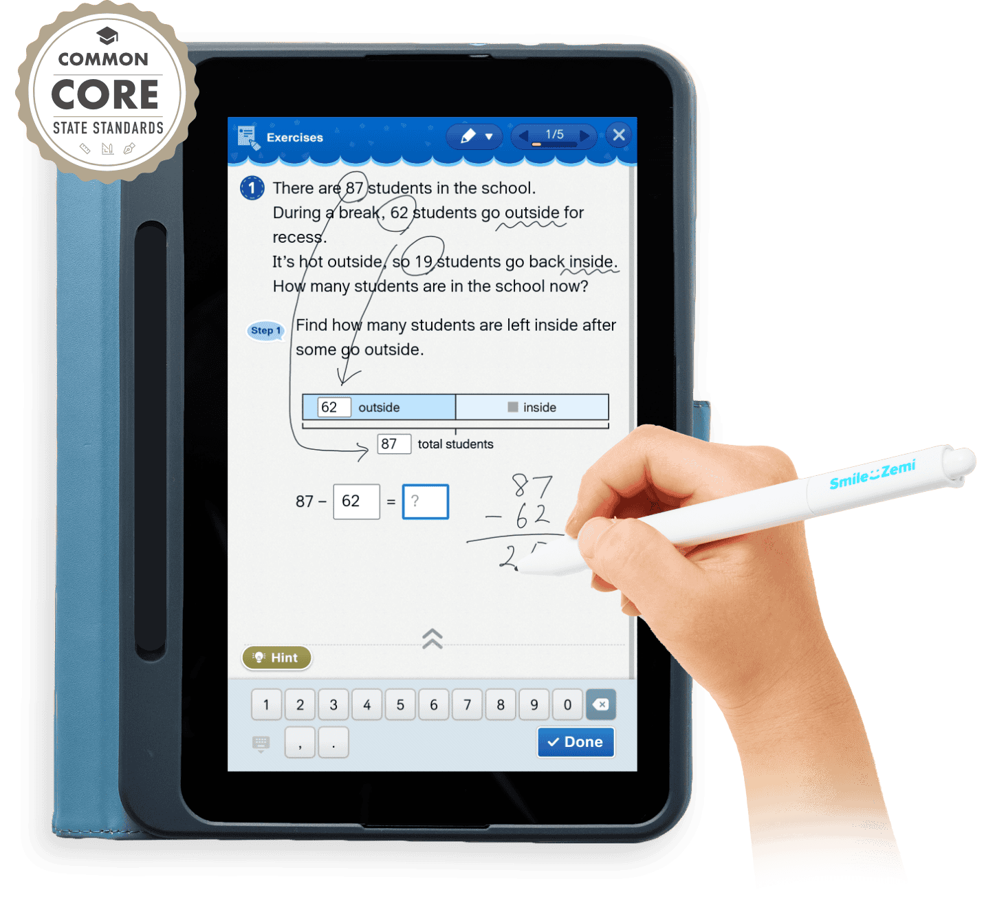 Common Core State Standards and Tablets